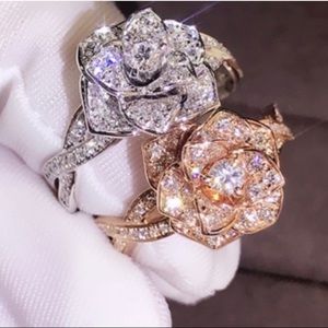 Real gold rings silver